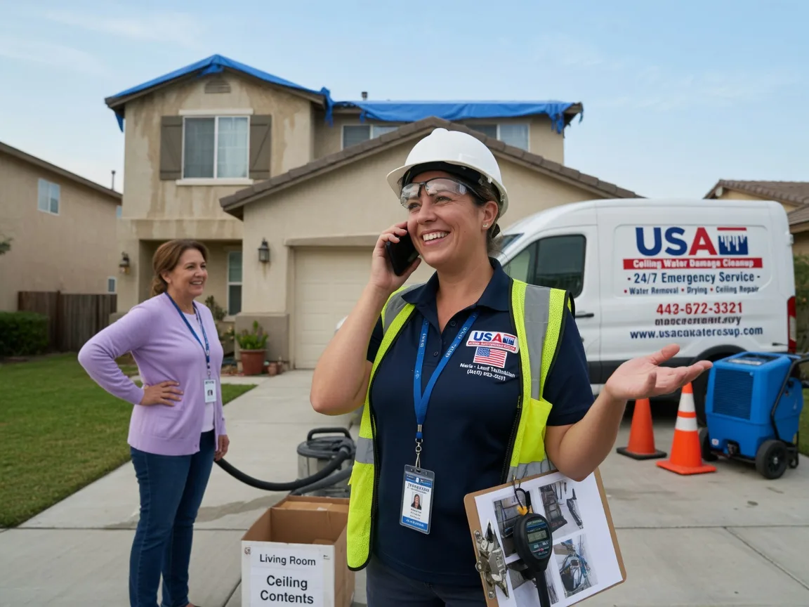 Ceiling Water Damage Restoration Winters, TX FAQs